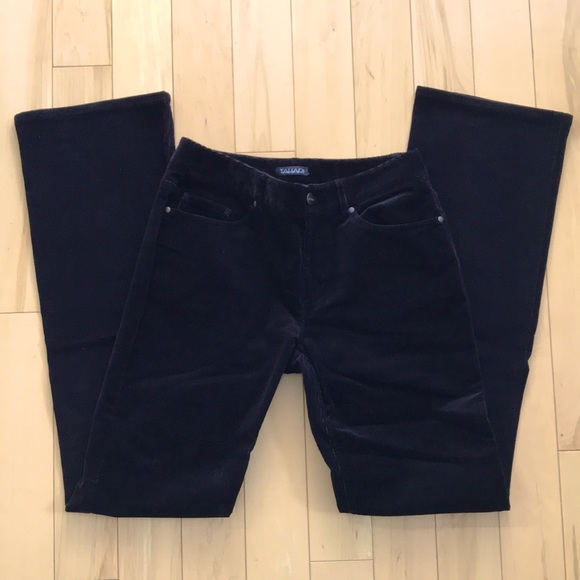 Tahari Black Corduroy Pants - Picture 2 of 8
